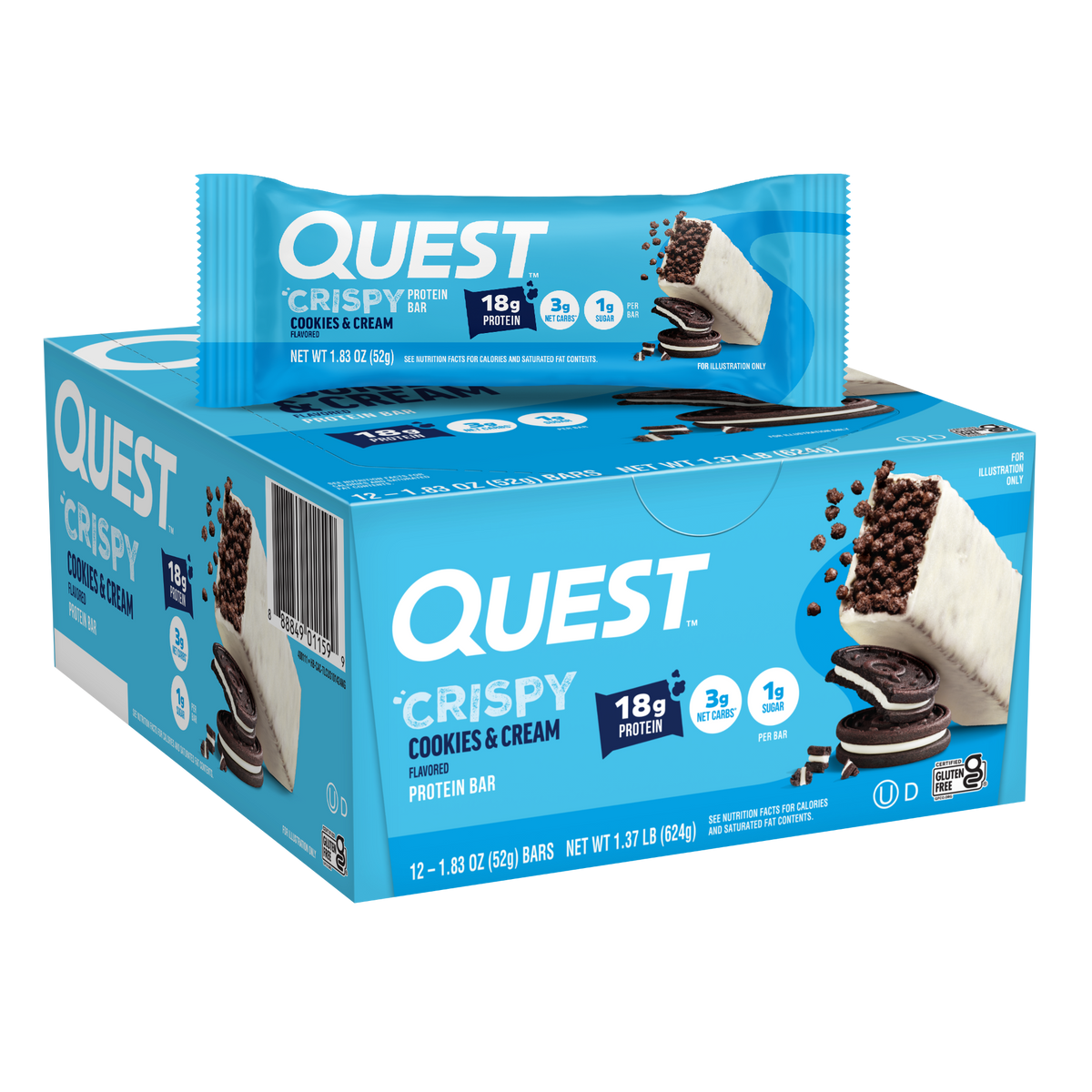 cookies-and-cream-crispy-hero-protein-bars-o3 400111_QN_USA_Pkg_Crispy_ProteinBar_CAC_12ctCarton_3D_Composite_Force.png